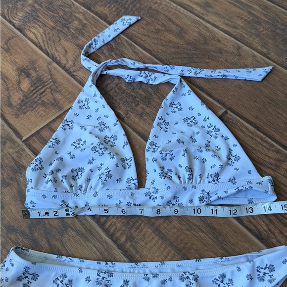 Floral Print Bikini Set - White - Picture 4 of 6